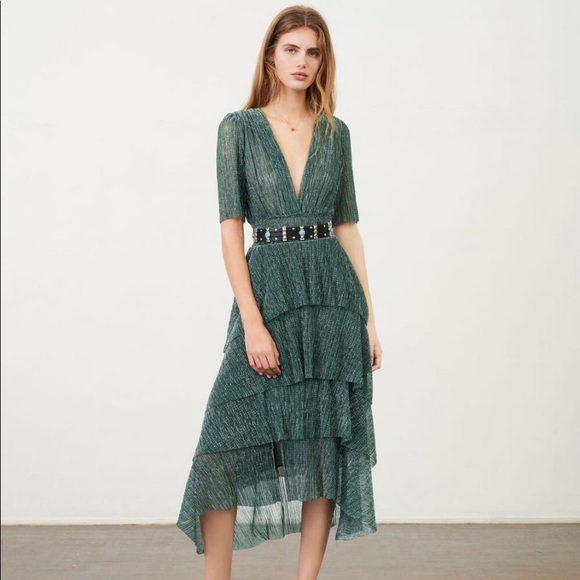 Maje | Dresses | Maje Ruffine Dress | Poshmark